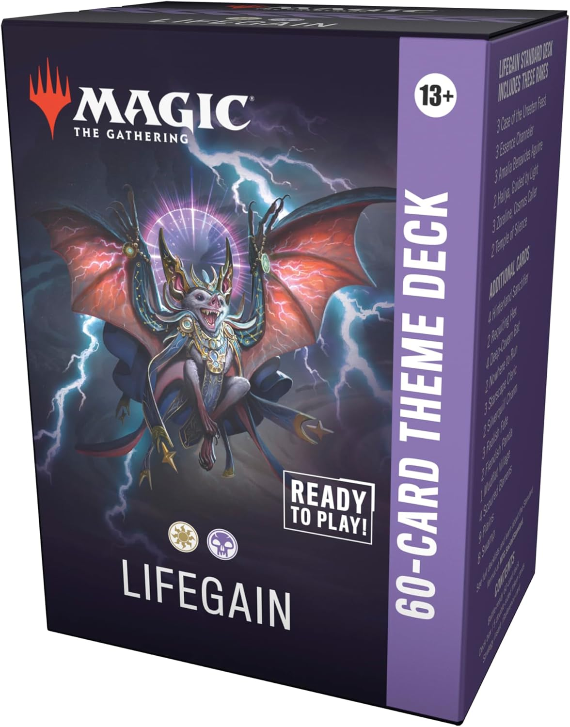 MTG Extra Life 2023１箱 MtG: Secrets of Strixhaven: 60-Card Theme Deck: Lifegain | eBay
